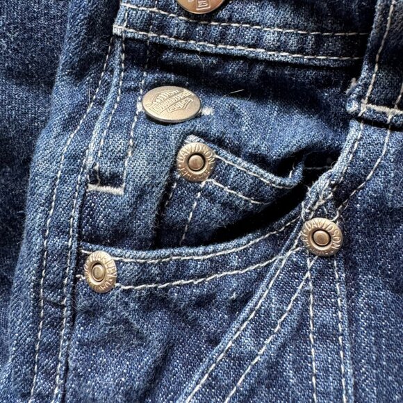HARLEY DAVIDSON BABY DENIM OVERALLS size 18M - Picture 10 of 10